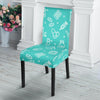 Pharmacy Pastel Print Pattern Chair Cover-grizzshop