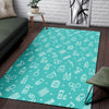 Pharmacy Pastel Print Pattern Floor Mat-grizzshop