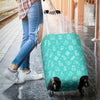 Pharmacy Pastel Print Pattern Luggage Cover Protector-grizzshop