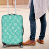 Pharmacy Pastel Print Pattern Luggage Cover Protector-grizzshop