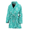 Pharmacy Pastel Print Pattern Women Long Robe-grizzshop