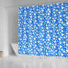 Pharmacy Pattern Print Bathroom Shower Curtain-grizzshop