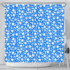 Pharmacy Pattern Print Bathroom Shower Curtain-grizzshop