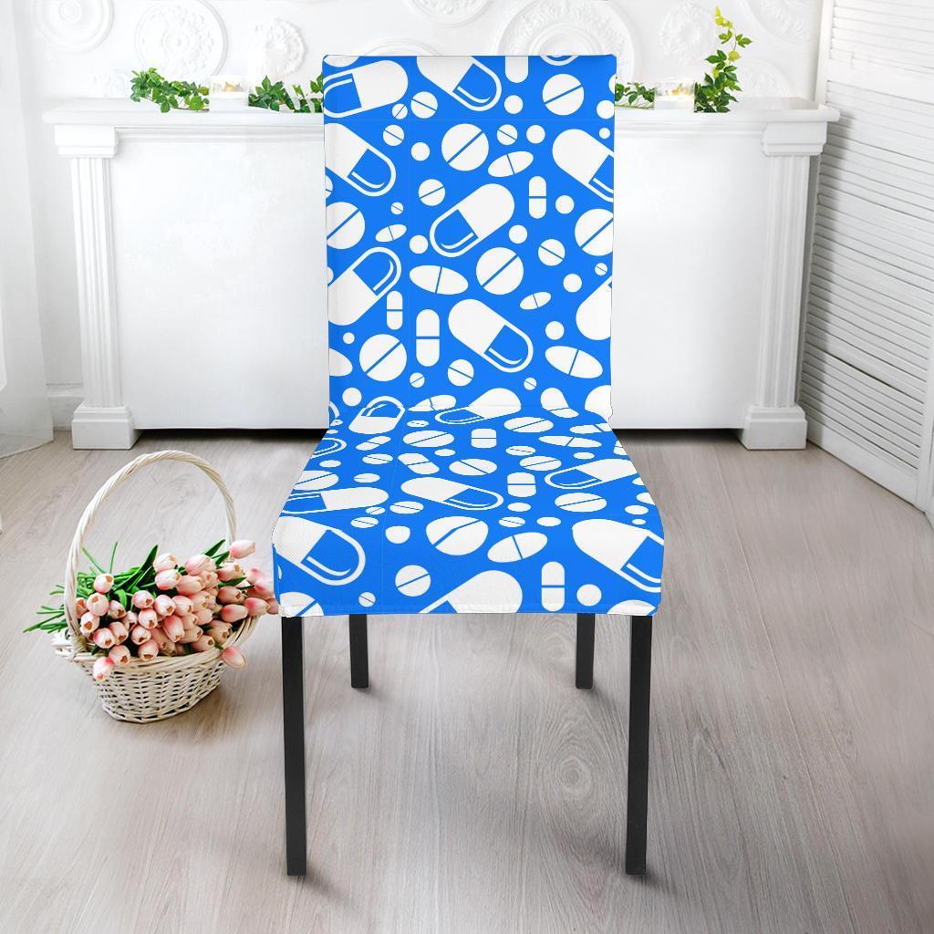 Pharmacy Pattern Print Chair Cover-grizzshop