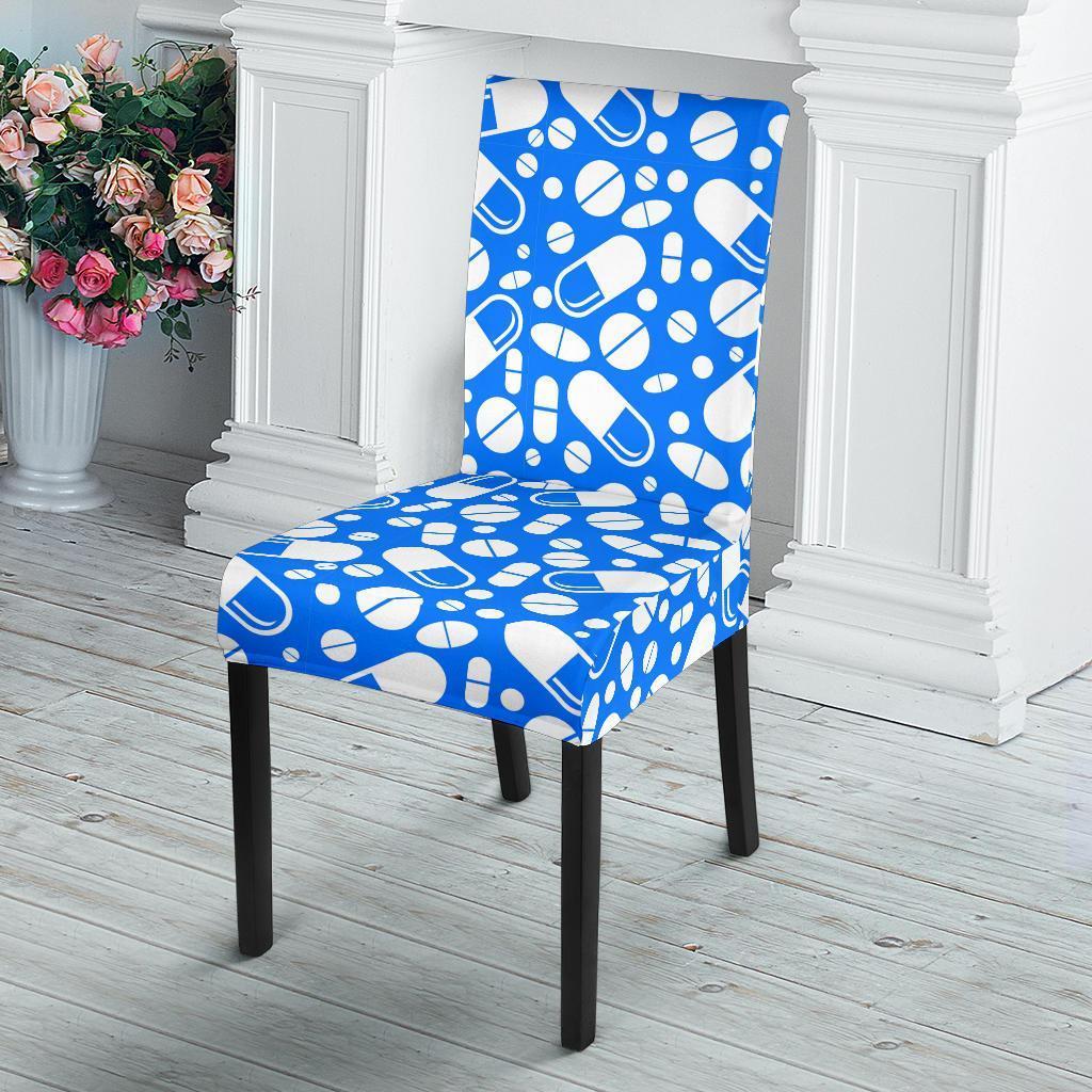 Pharmacy Pattern Print Chair Cover-grizzshop