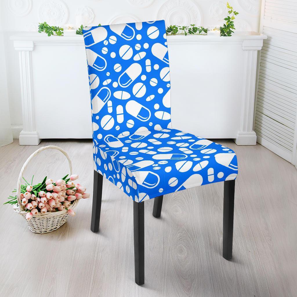 Pharmacy Pattern Print Chair Cover-grizzshop