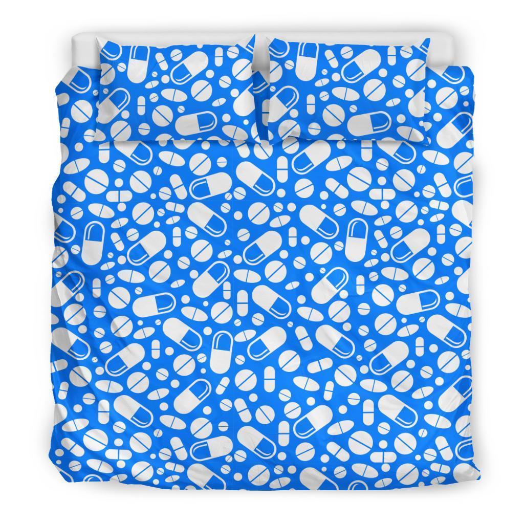 Pharmacy Pattern Print Duvet Cover Bedding Set-grizzshop