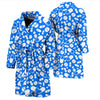 Pharmacy Pattern Print Men Long Robe-grizzshop