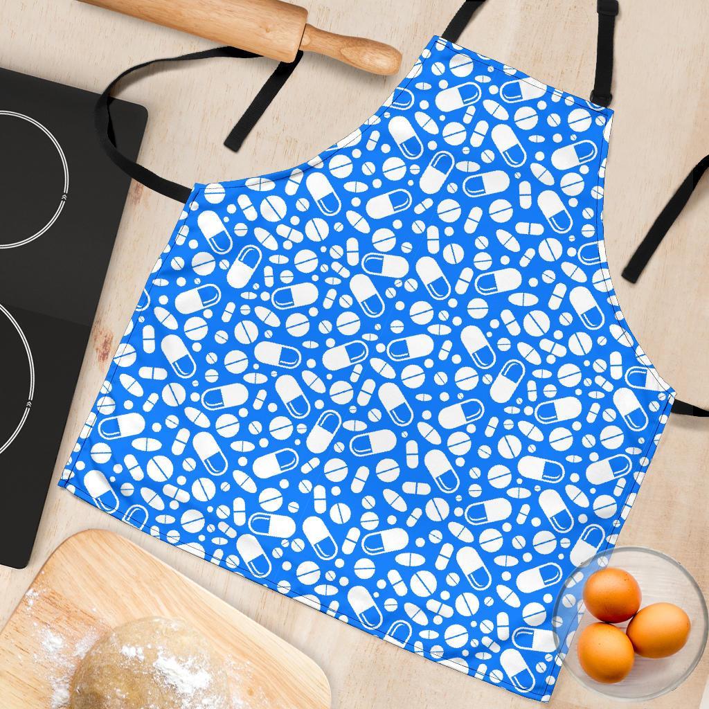 Pharmacy Pattern Print Women's Apron-grizzshop