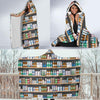 Pharmacy Print Pattern Hooded Blanket-grizzshop