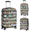 Pharmacy Print Pattern Luggage Cover Protector-grizzshop