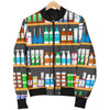 Pharmacy Print Pattern Men's Bomber Jacket-grizzshop