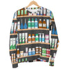 Pharmacy Print Pattern Women's Sweatshirt-grizzshop