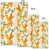 Phoenix Floral Pattern Print Floor Mat-grizzshop