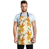 Phoenix Floral Pattern Print Men's Apron-grizzshop