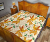 Phoenix Floral Pattern Print Quilt-grizzshop