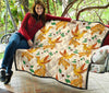 Phoenix Floral Pattern Print Quilt-grizzshop