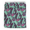 Phoenix Floral Print Pattern Duvet Cover Bedding Set-grizzshop