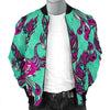 Phoenix Floral Print Pattern Men's Bomber Jacket-grizzshop