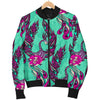 Phoenix Floral Print Pattern Men's Bomber Jacket-grizzshop