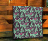 Phoenix Floral Print Pattern Quilt-grizzshop