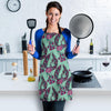 Phoenix Floral Print Pattern Women's Apron-grizzshop