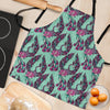 Phoenix Floral Print Pattern Women's Apron-grizzshop