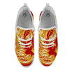 Phoenix Japanese Print White Athletic Shoes-grizzshop