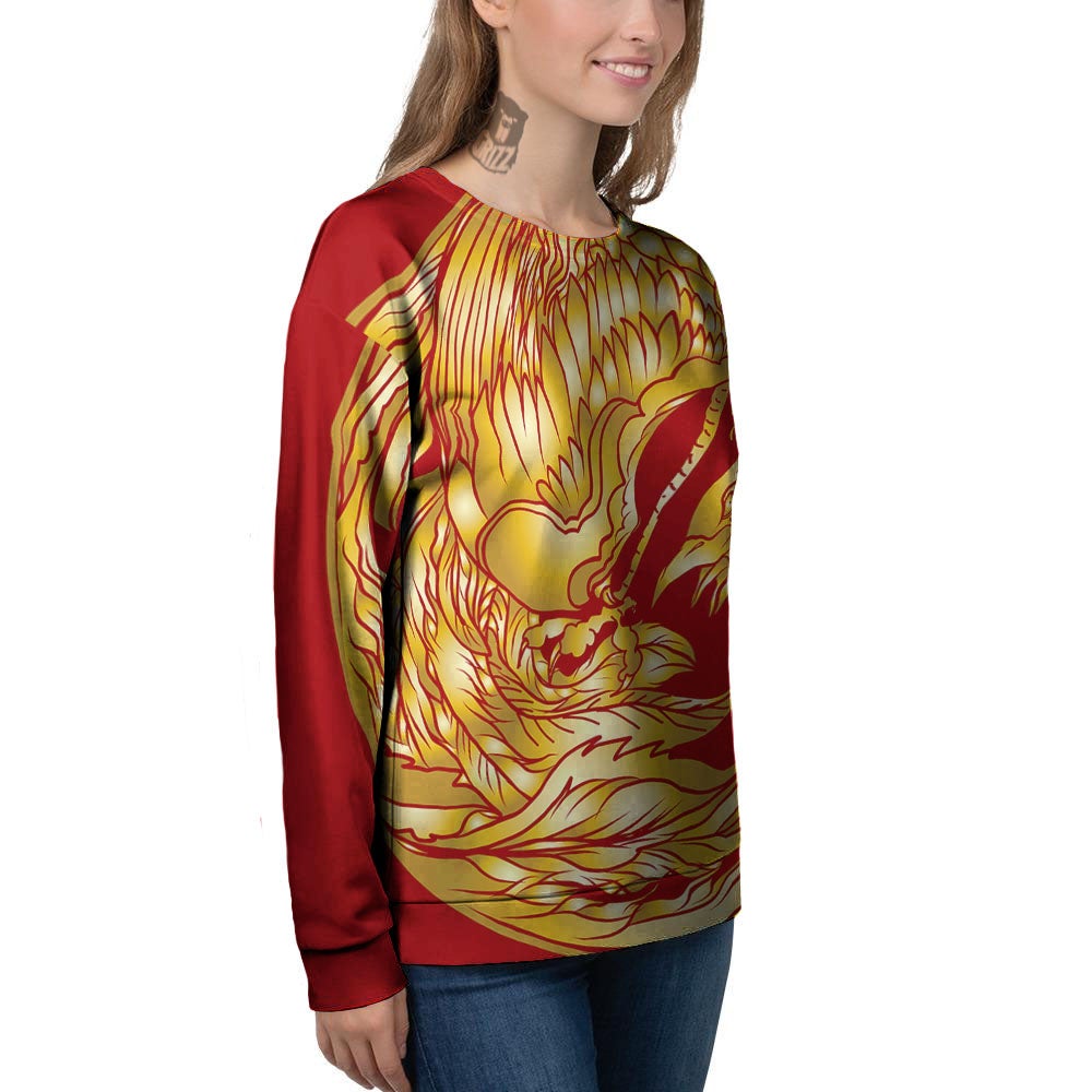 Phoenix Japanese Print Women's Sweatshirt-grizzshop