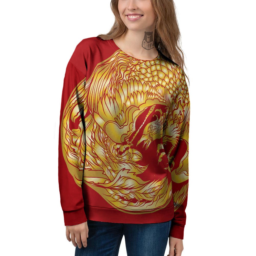 Phoenix Japanese Print Women's Sweatshirt-grizzshop