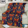 Phoenix Pattern Print Blanket-grizzshop