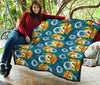 Phoenix Pattern Print Floral Quilt-grizzshop