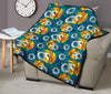 Phoenix Pattern Print Floral Quilt-grizzshop