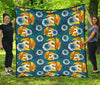 Phoenix Pattern Print Floral Quilt-grizzshop