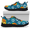 Phoenix Pattern Print Floral Sneaker Shoes For Men Women-grizzshop