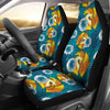 Phoenix Pattern Print Floral Universal Fit Car Seat Covers-grizzshop