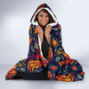 Phoenix Pattern Print Hooded Blanket-grizzshop