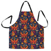 Phoenix Pattern Print Men's Apron-grizzshop