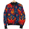 Phoenix Pattern Print Men's Bomber Jacket-grizzshop