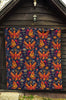 Phoenix Pattern Print Quilt-grizzshop