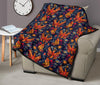 Phoenix Pattern Print Quilt-grizzshop