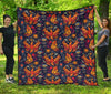 Phoenix Pattern Print Quilt-grizzshop