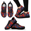 Phoenix Pattern Print Sneaker Shoes For Men Women-grizzshop