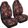 Phoenix Pattern Print Universal Fit Car Seat Covers-grizzshop