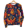 Phoenix Pattern Print Women's Sweatshirt-grizzshop