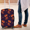 Phoenix Print Pattern Luggage Cover Protector-grizzshop