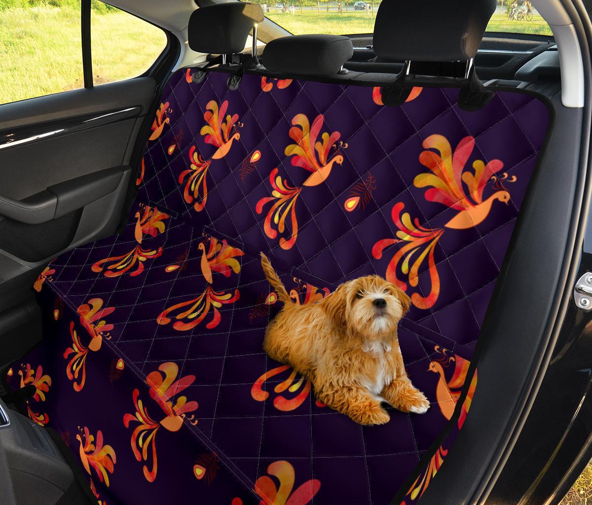 Phoenix Print Pattern Pet Car Seat Cover-grizzshop