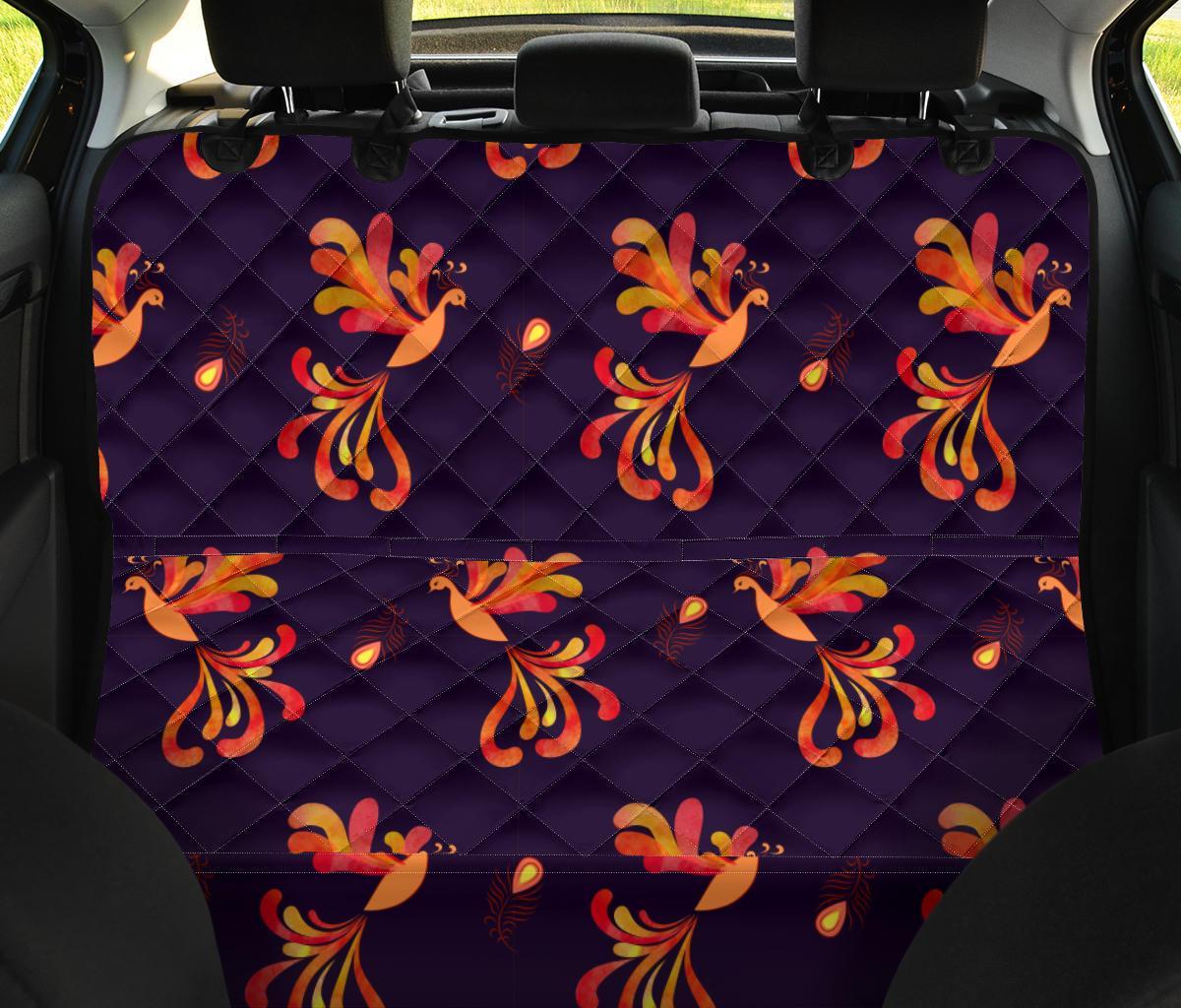 Phoenix Print Pattern Pet Car Seat Cover-grizzshop