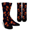 Phoenix Print Pattern Unisex Crew Socks-grizzshop