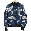 Piano Black Pattern Print Men's Bomber Jacket-grizzshop